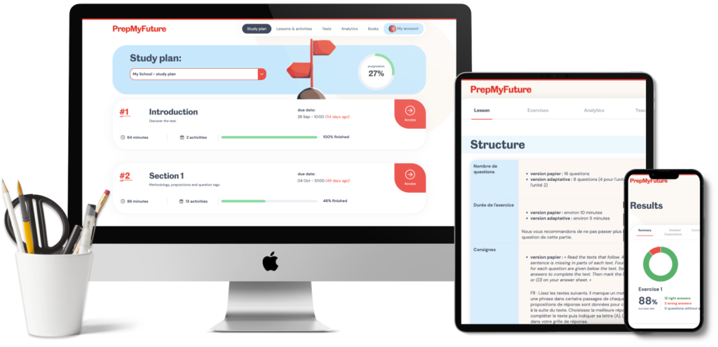 Présentation de la plateforme PrepMyFuture.